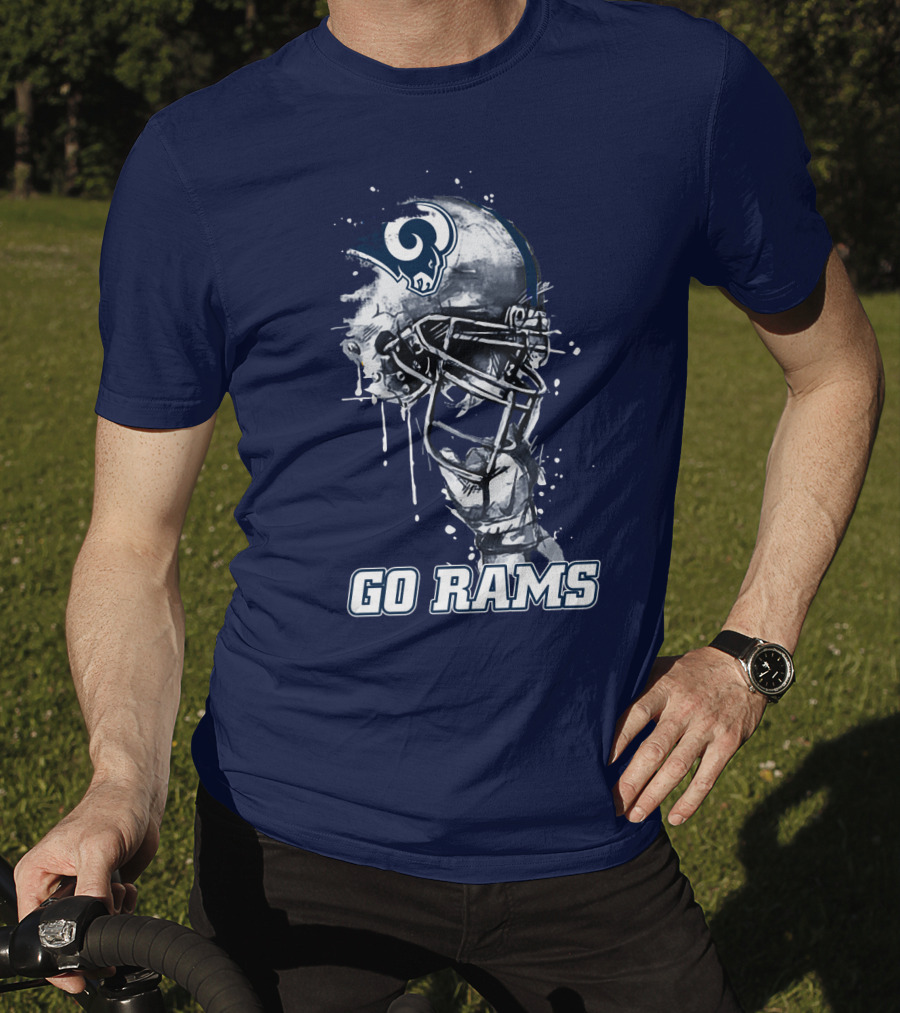 Go Rams Specialedition Helmet T-Shirt