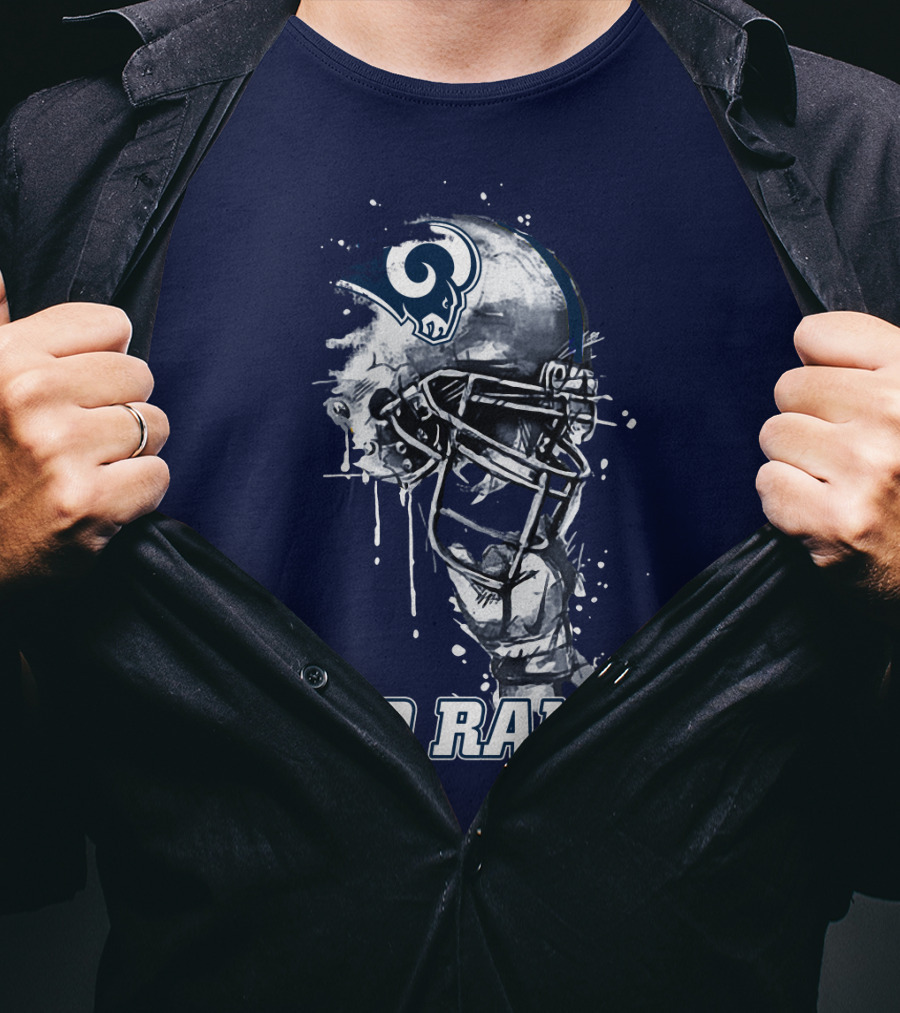 Go Rams Specialedition Helmet T-Shirt