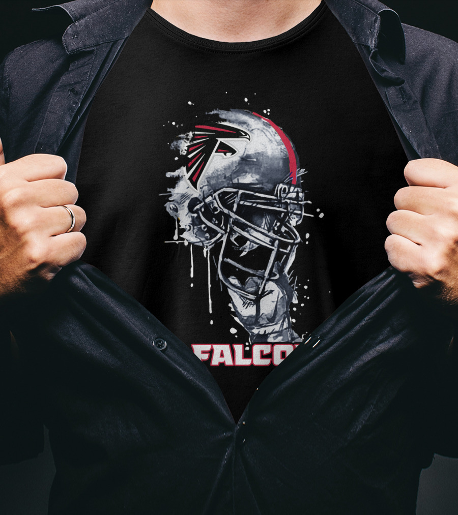 Go Falcons Falcons Helmet T-Shirt