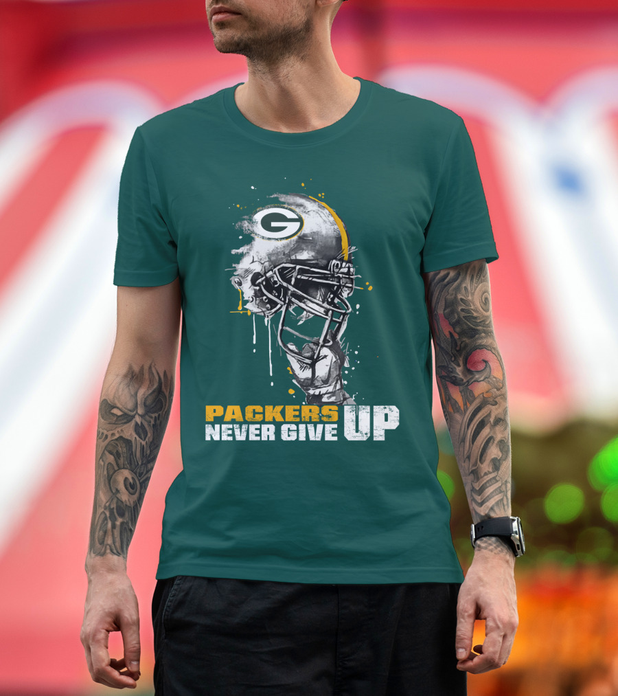 Packers Never Give Up T-Shirt