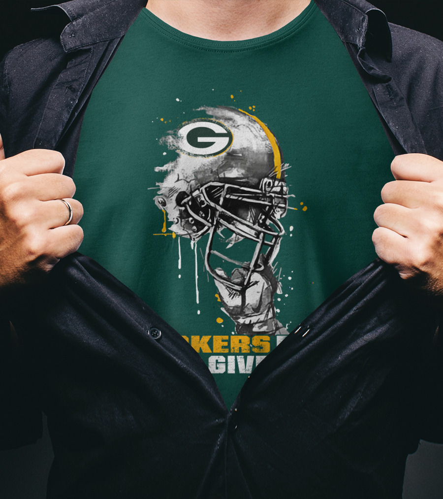 Packers Never Give Up T-Shirt