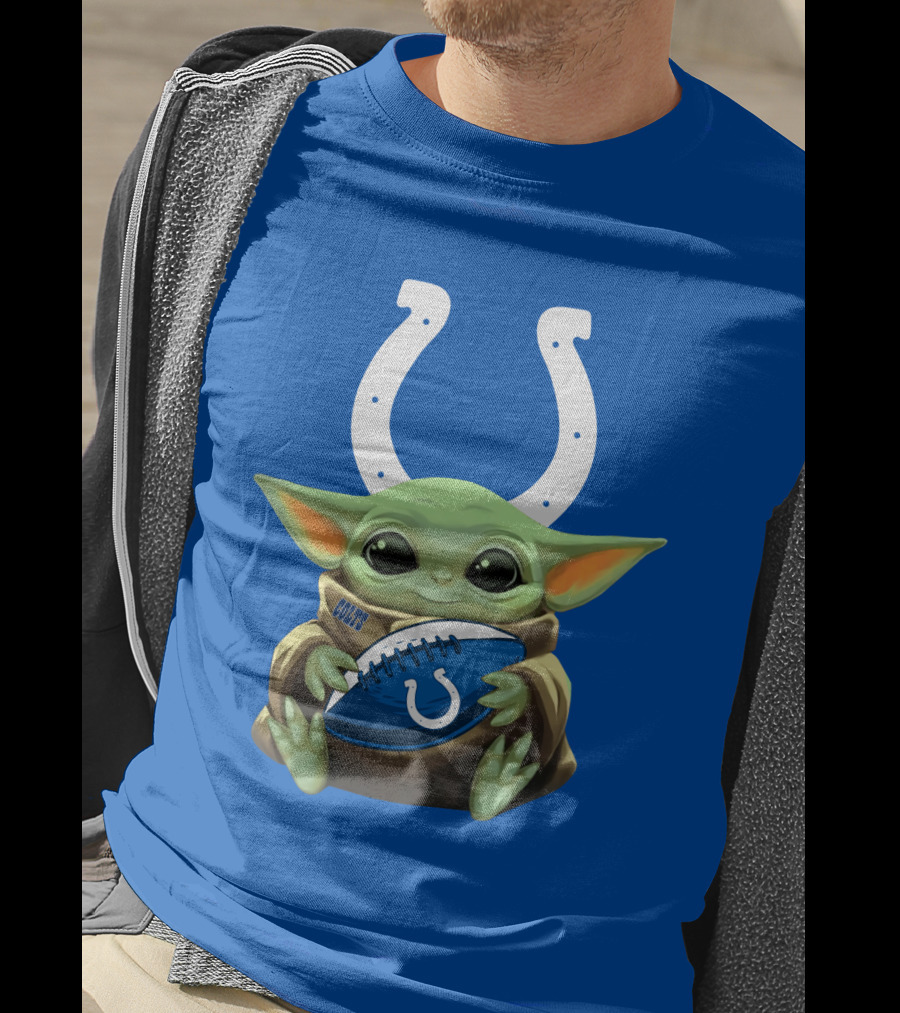 Baby Alien Colts Football Fans T-Shirt