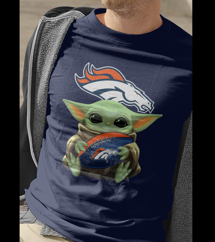 Broncos Baby Yoda T-Shirt