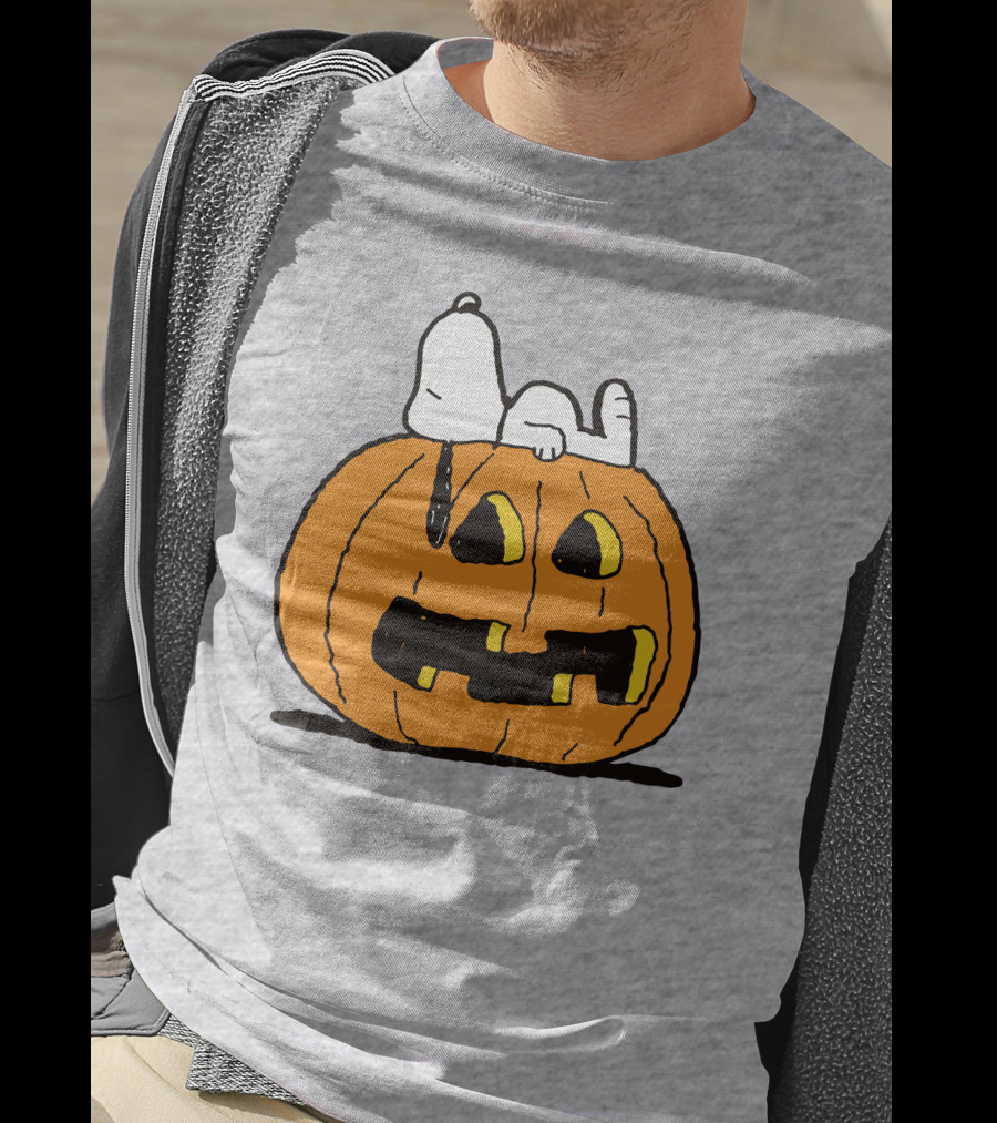 Snoopy Halloween Pumpkin Peanuts T-Shirt