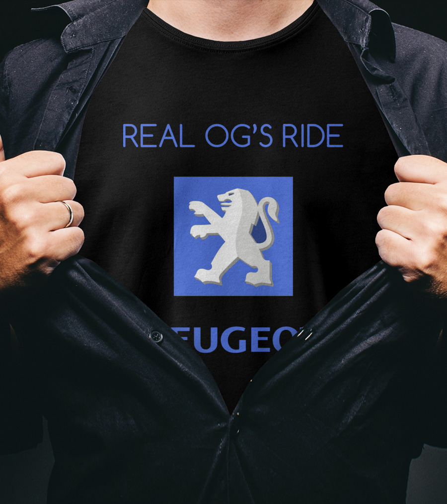 Real Og's Ride Peugeot T-Shirt