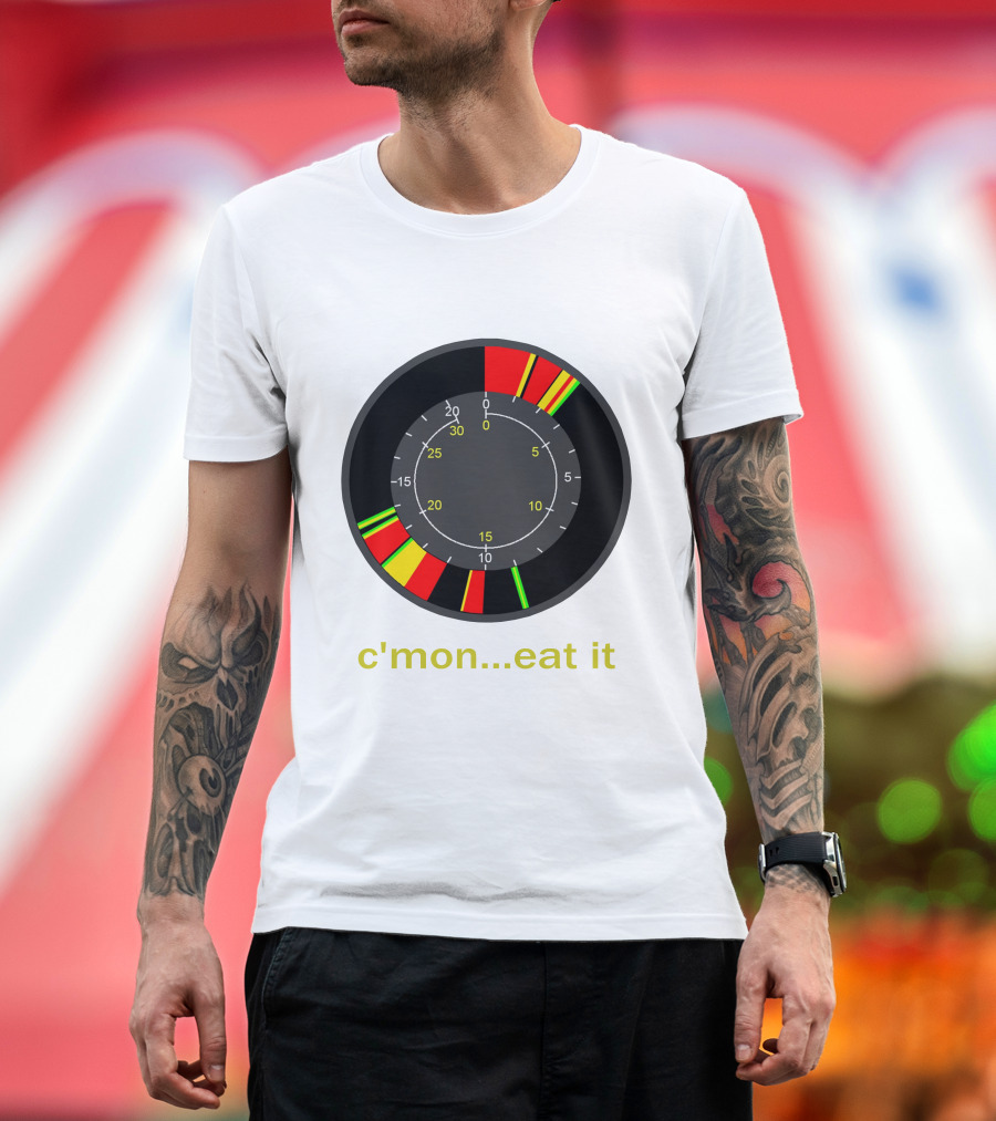C'MON EAT IT Speedometer T-Shirt