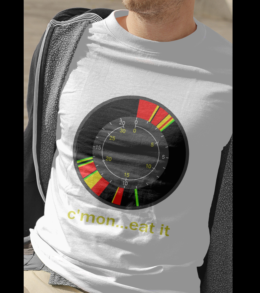 C'MON EAT IT Speedometer T-Shirt