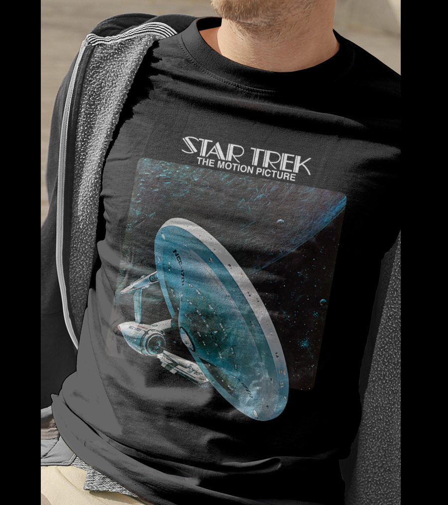Star Trek The Motion Picture Enterprise Space Scene T-Shirt