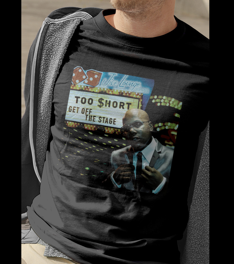 Jive Lounge Presents Too Short Get Off The Stage T-Shirt