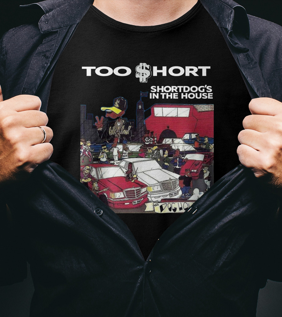 Too Short Short Dog's In The House Dog House Urban Scene T-Shirt