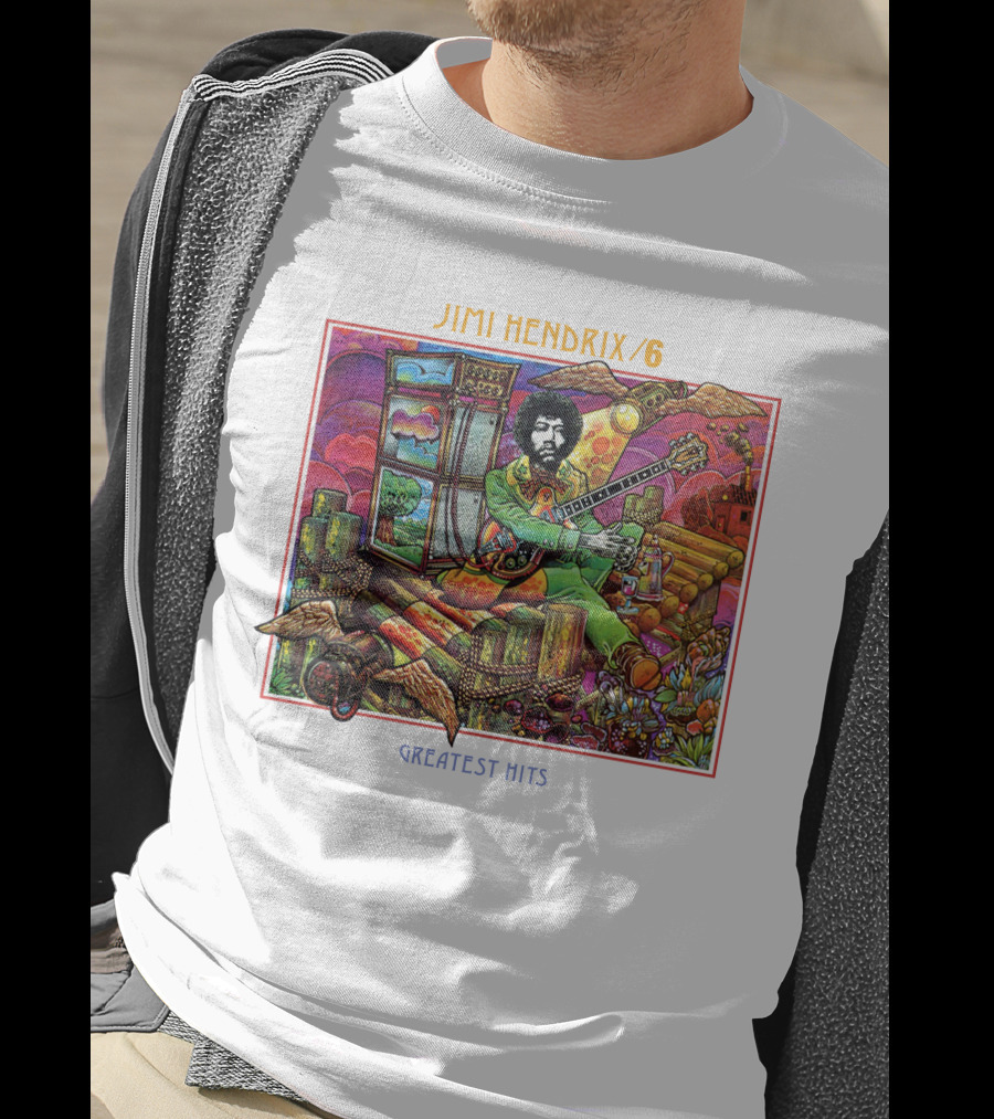 Jimi Hendrix Greatest Hits 6 T-Shirt