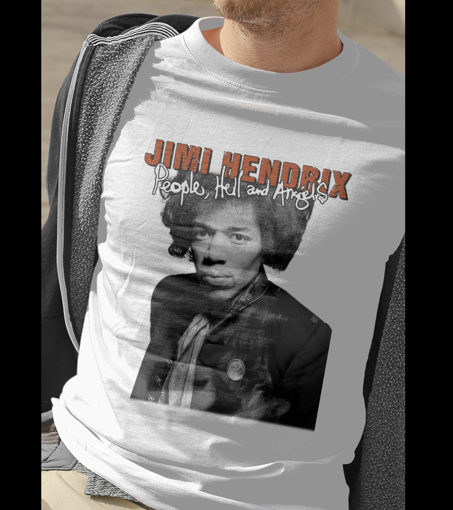 Jimi Hendrix People, Hell And Angels T-Shirt
