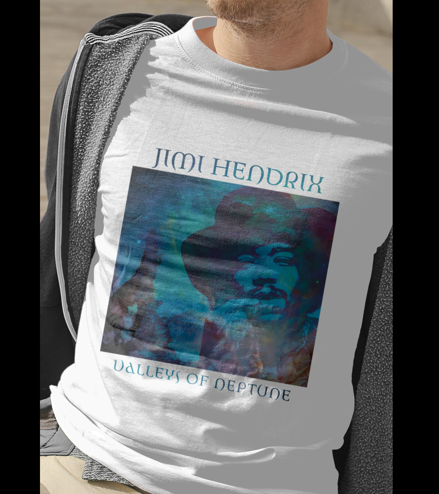 Jimi Hendrix Valleys Of Neptune Album T-Shirt