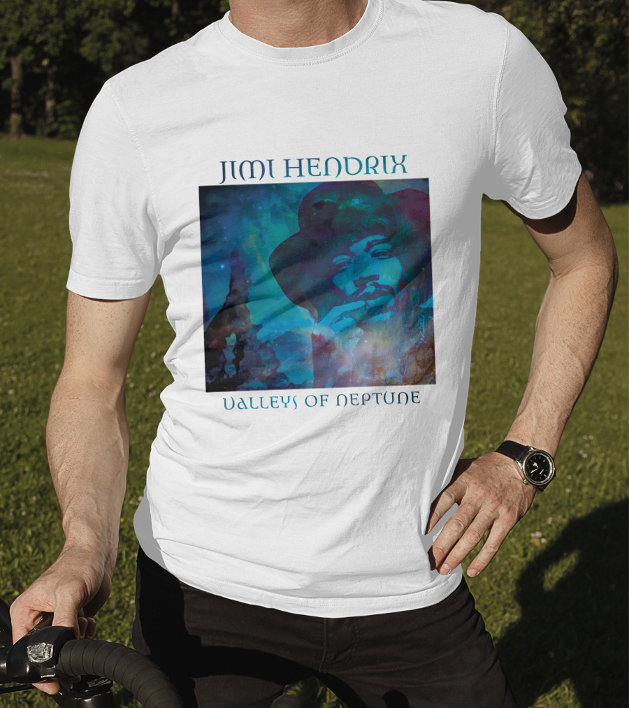 Jimi Hendrix Valleys Of Neptune Album T-Shirt