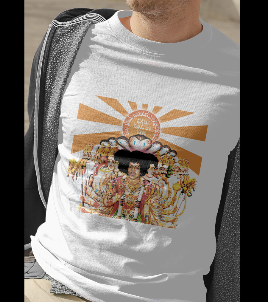 The Jimi Hendrix Experience Axis Bold As Love Album Cover T-Shirt