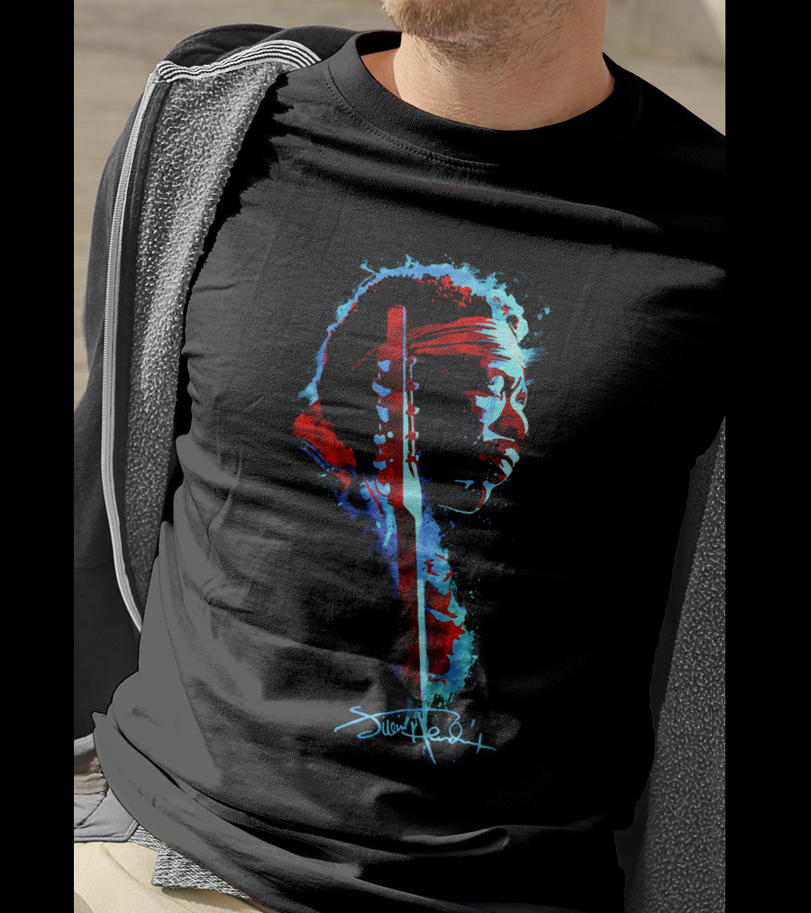 Jimi Hendrix Voodoo Child Watercolor T-Shirt