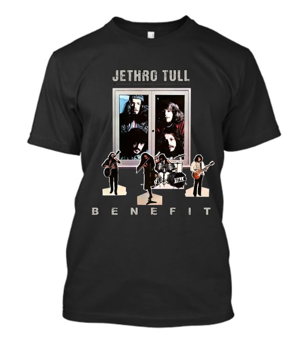 Jethro Tull Benefit Band Album Cover T-Shirt