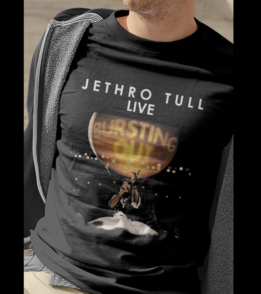 Jethro Tull Live Bursting Out T-Shirt