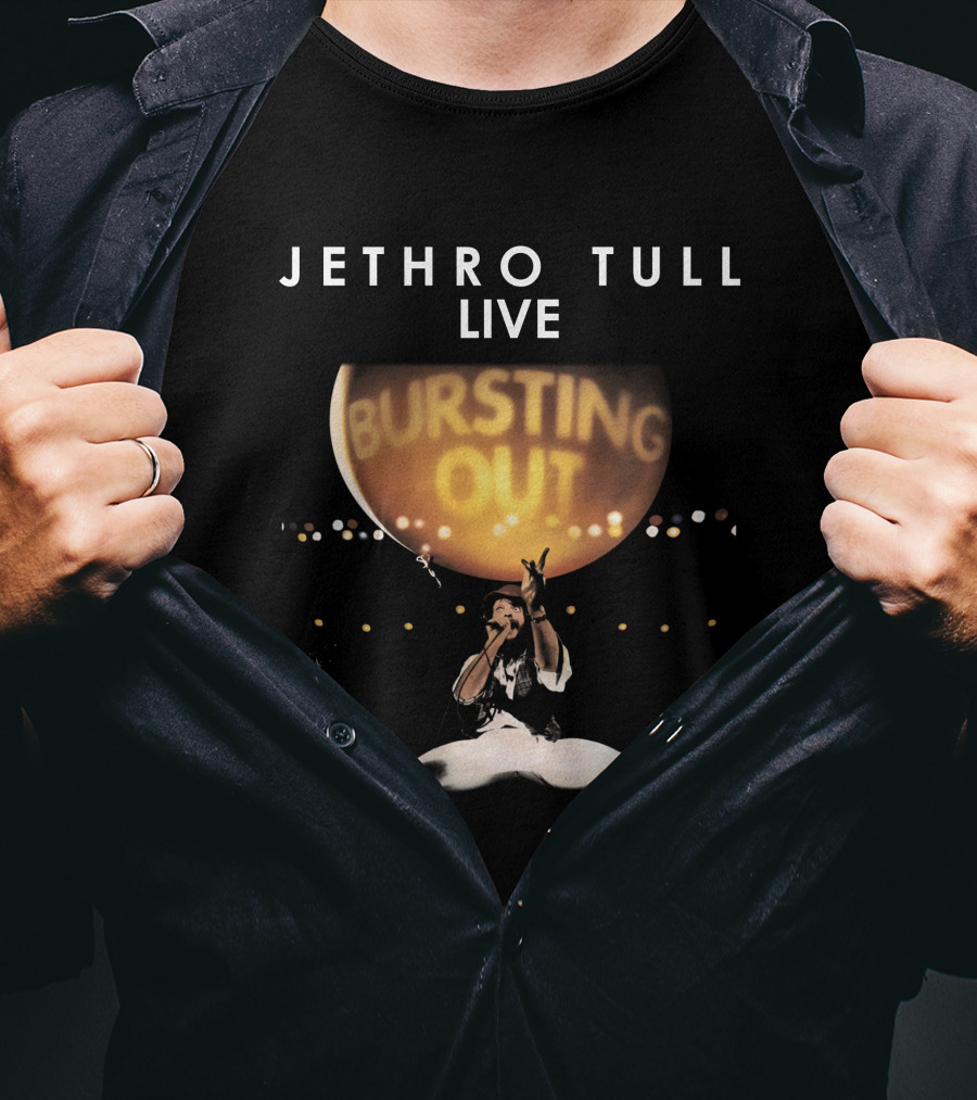 Jethro Tull Live Bursting Out T-Shirt