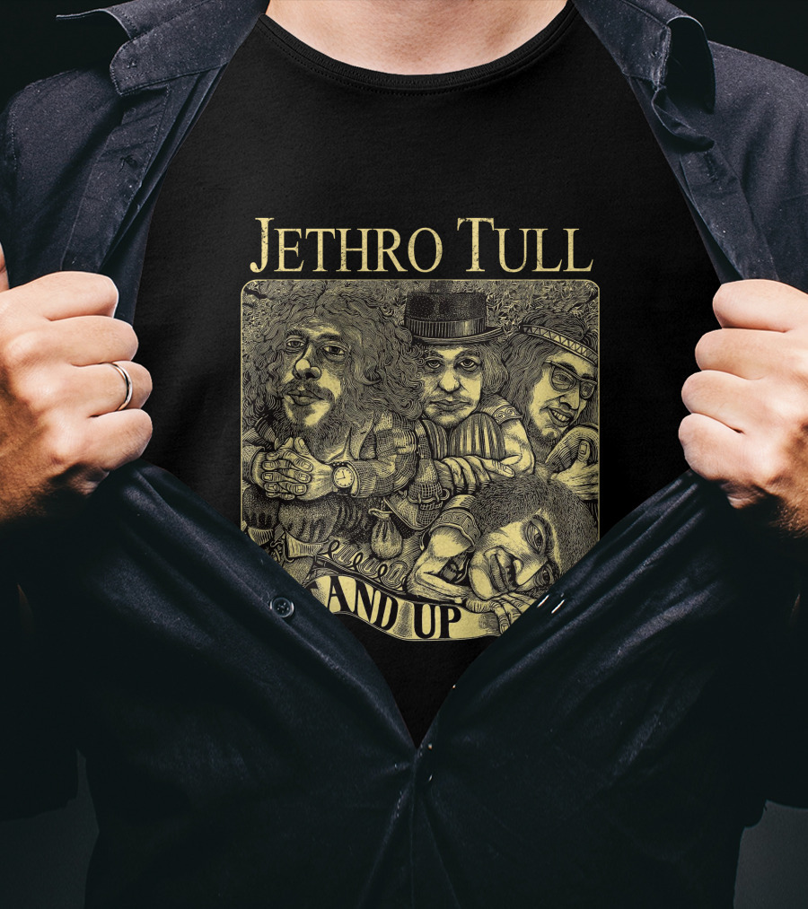 Jethro Tull Stand Up Psychedelic T-Shirt