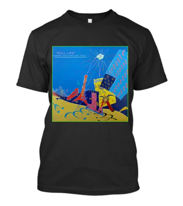 Still Life American Concert 1981 Vibrant Abstract T-Shirt