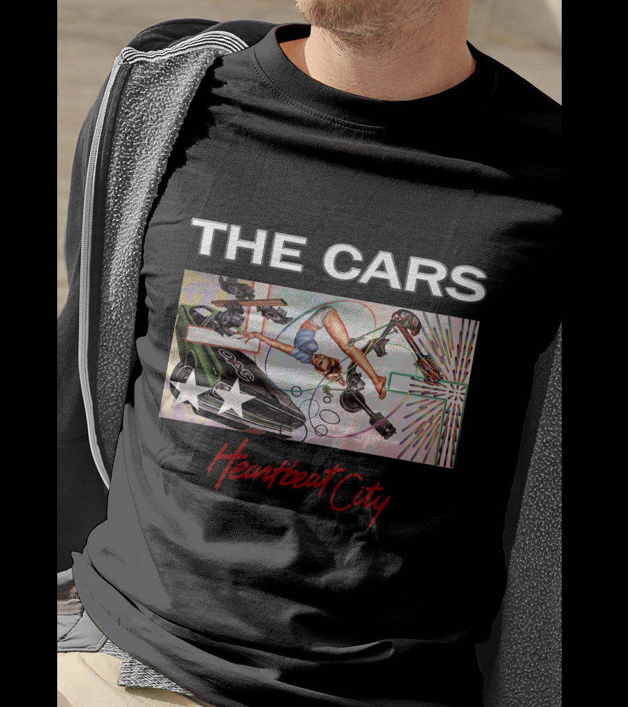 The Cars Heartbeat City Album T-Shirt
