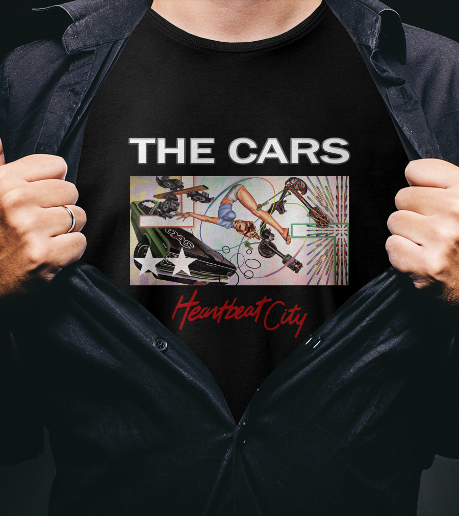 The Cars Heartbeat City Album T-Shirt