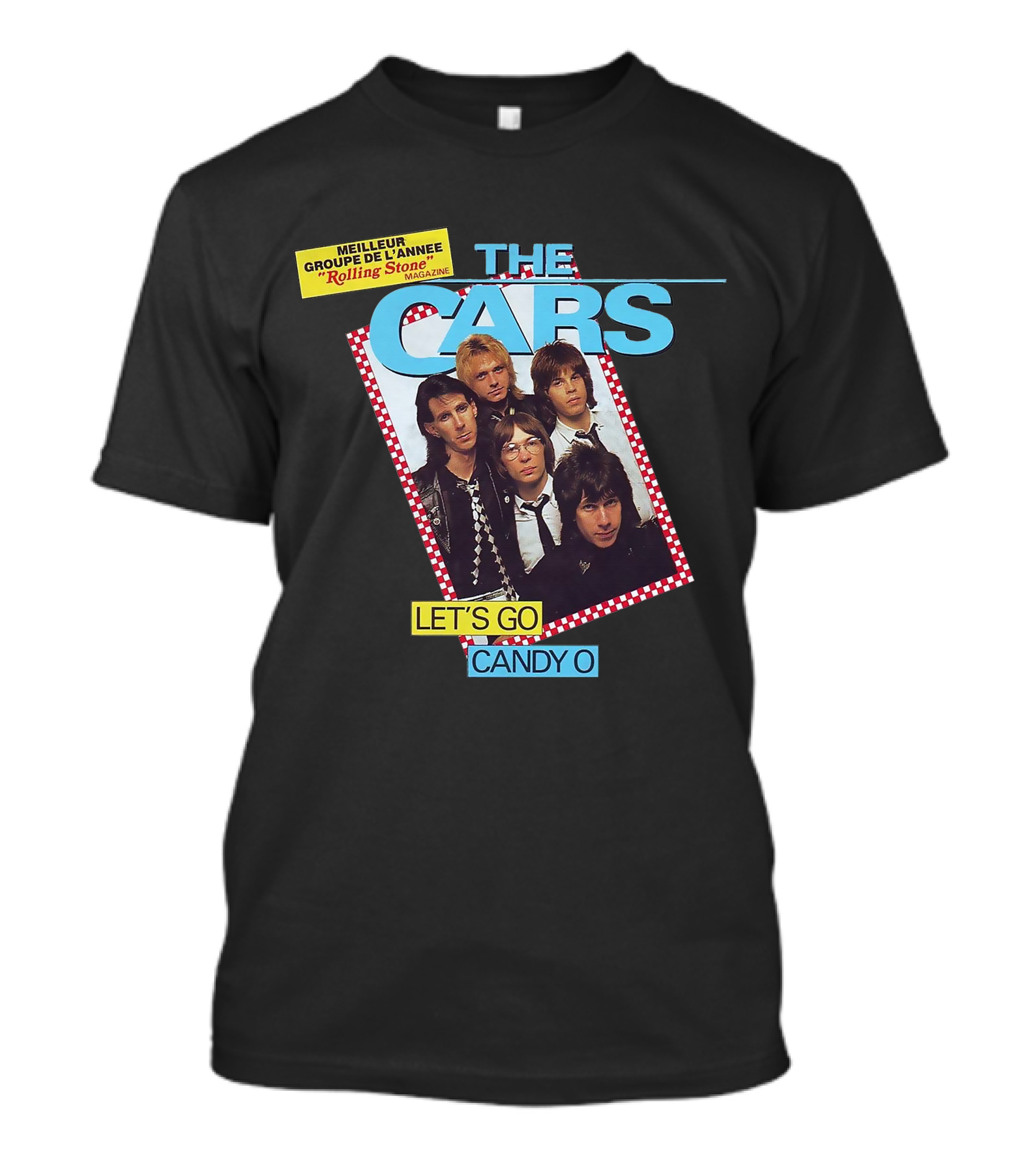 The Cars Let's Go Candy O Rolling Stone Magazine T-Shirt