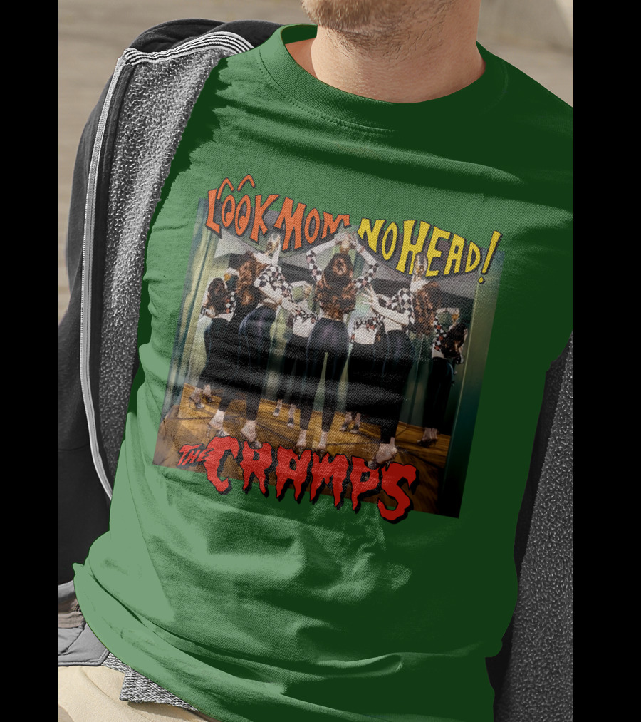 Look Mom No Head The Cramps Mirror Reflections T-Shirt