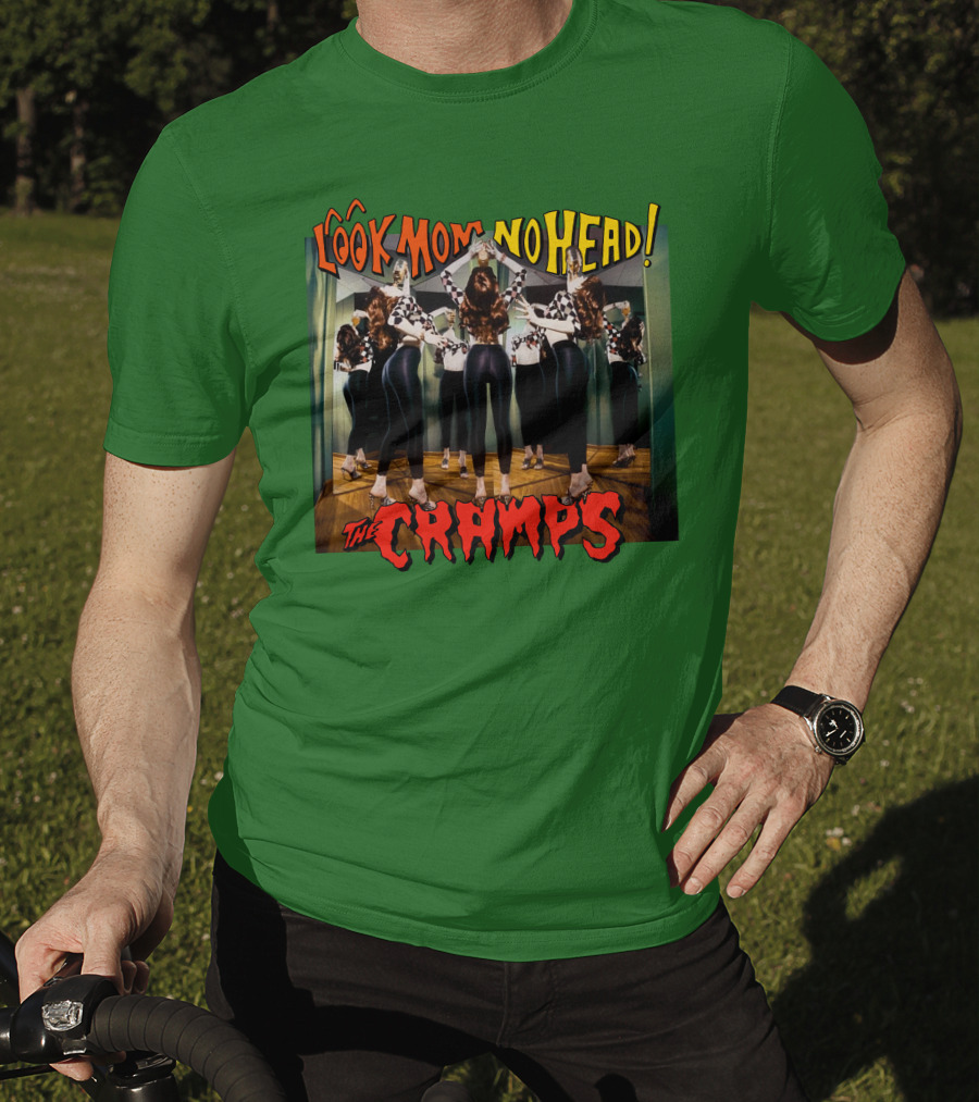 Look Mom No Head The Cramps Mirror Reflections T-Shirt