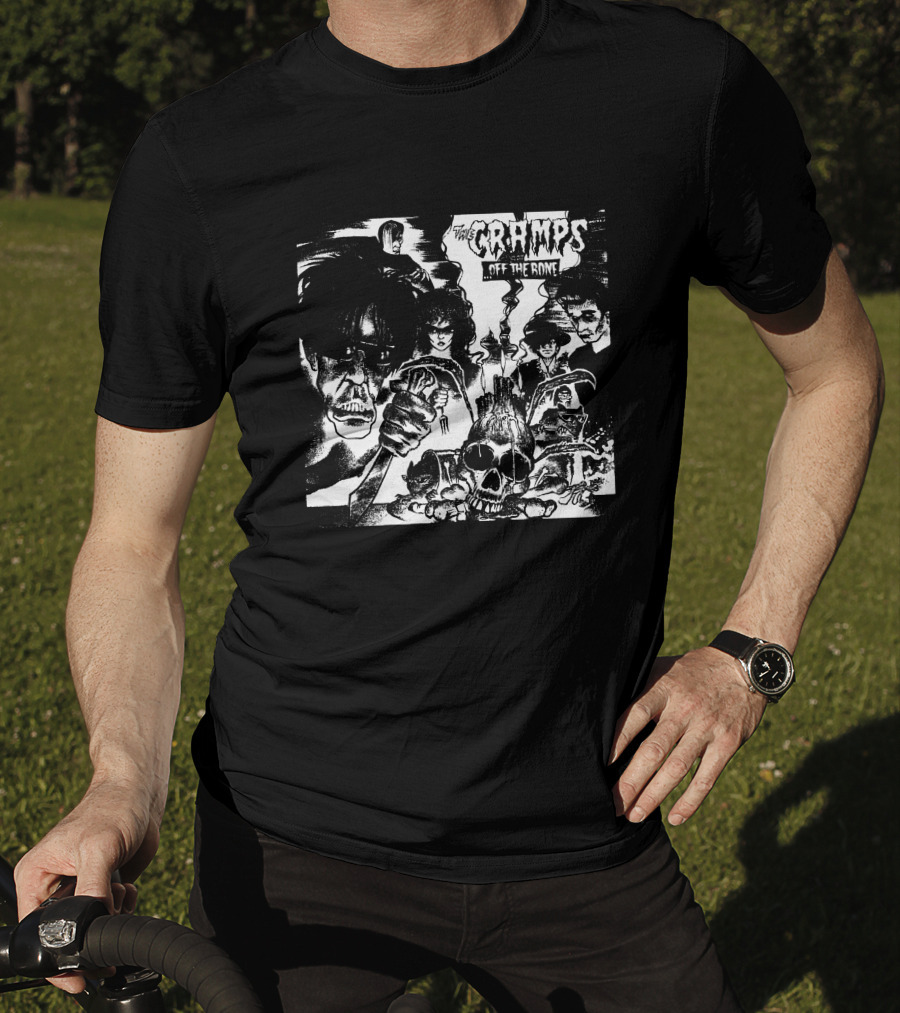 The Cramps Off The Bone Horror Comic T-Shirt