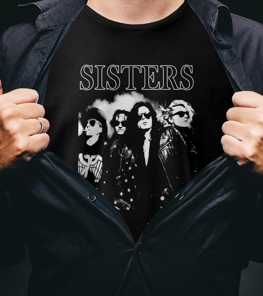 SISTERS Mercyy Punk Rock Band T-Shirt