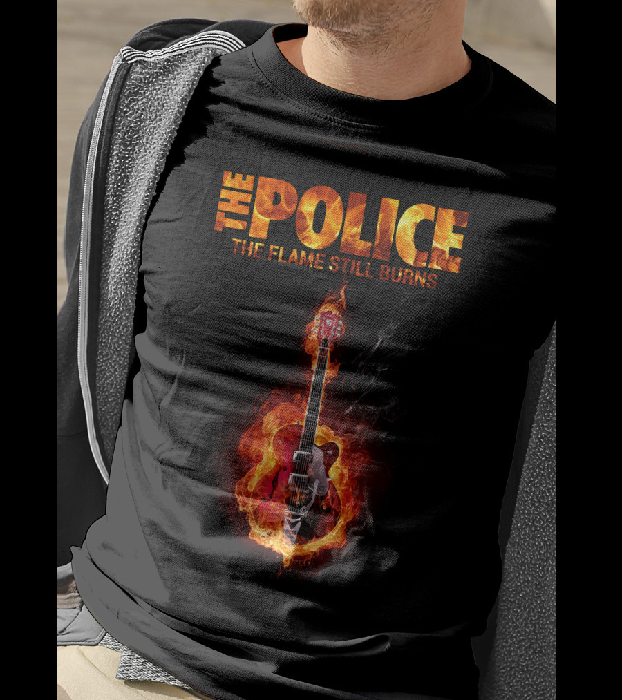 The Police The Flame Still Burns T-Shirt