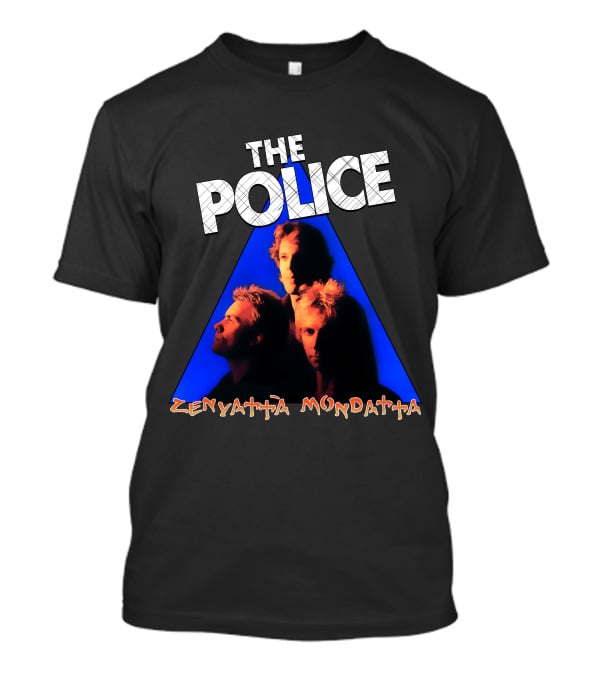 The Police Zenyatta Mondatta Album Cover T-Shirt