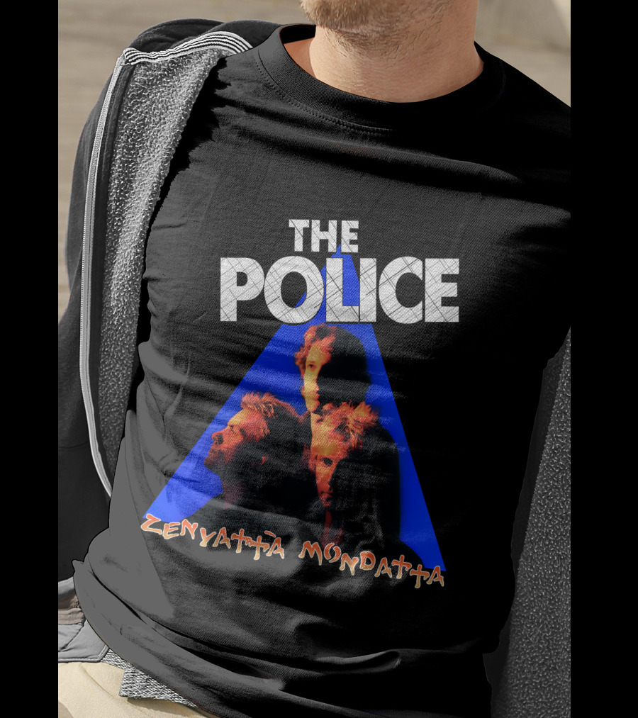The Police Zenyatta Mondatta Album Cover T-Shirt