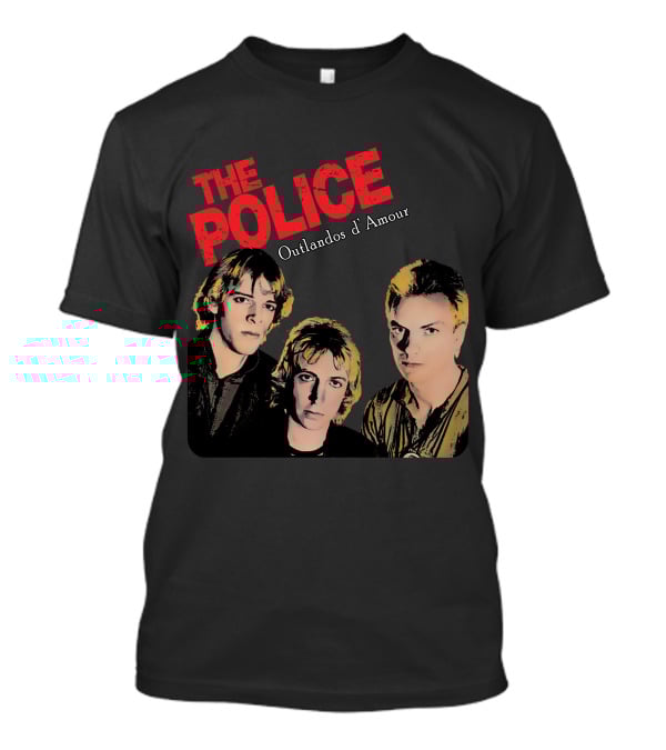 The Police Outlandos D'Amour Vintage Band T-Shirt