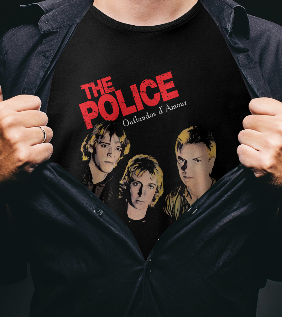 The Police Outlandos D'Amour Vintage Band T-Shirt