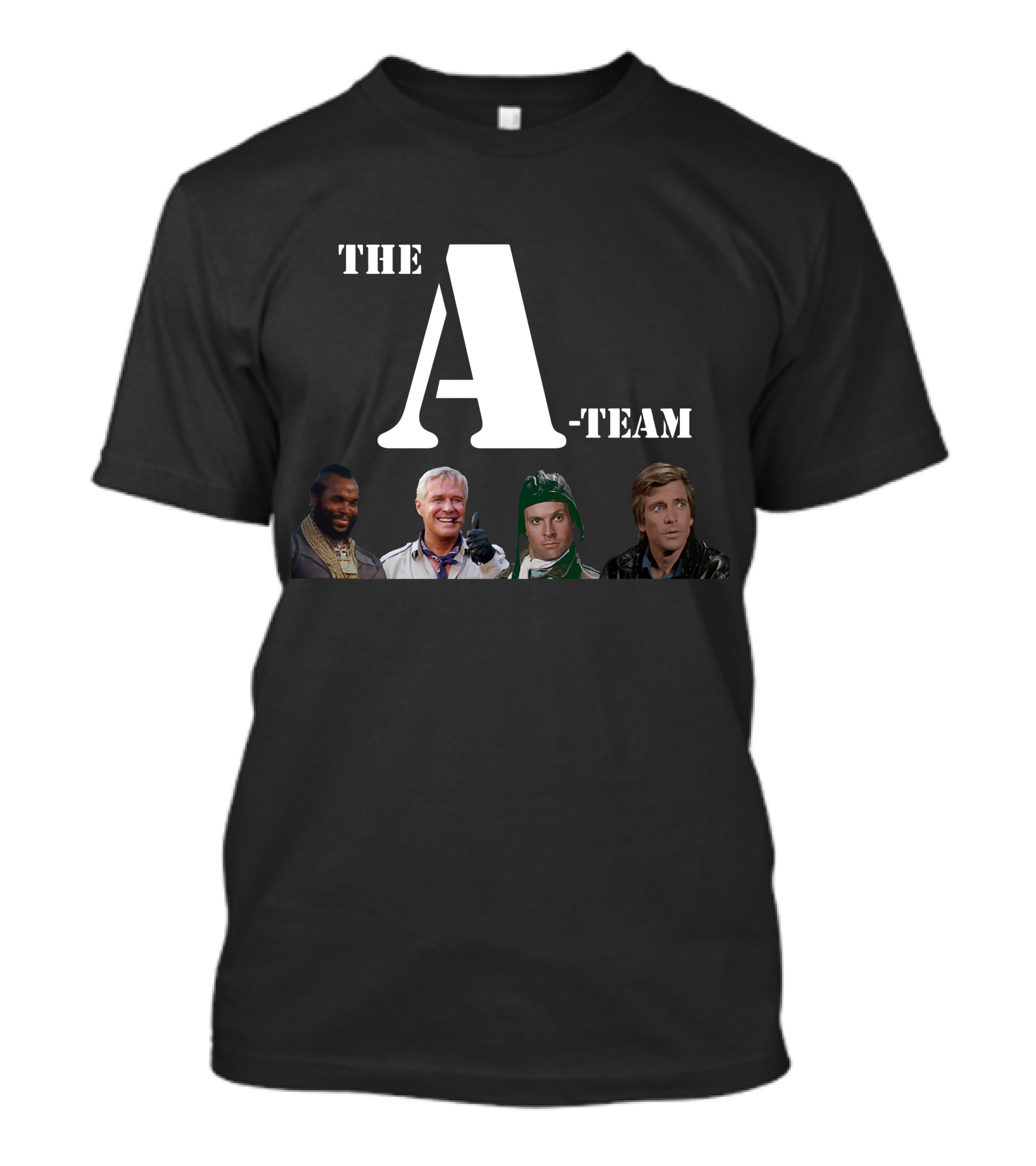 The A-Team TV Characters Iconic Group T-Shirt