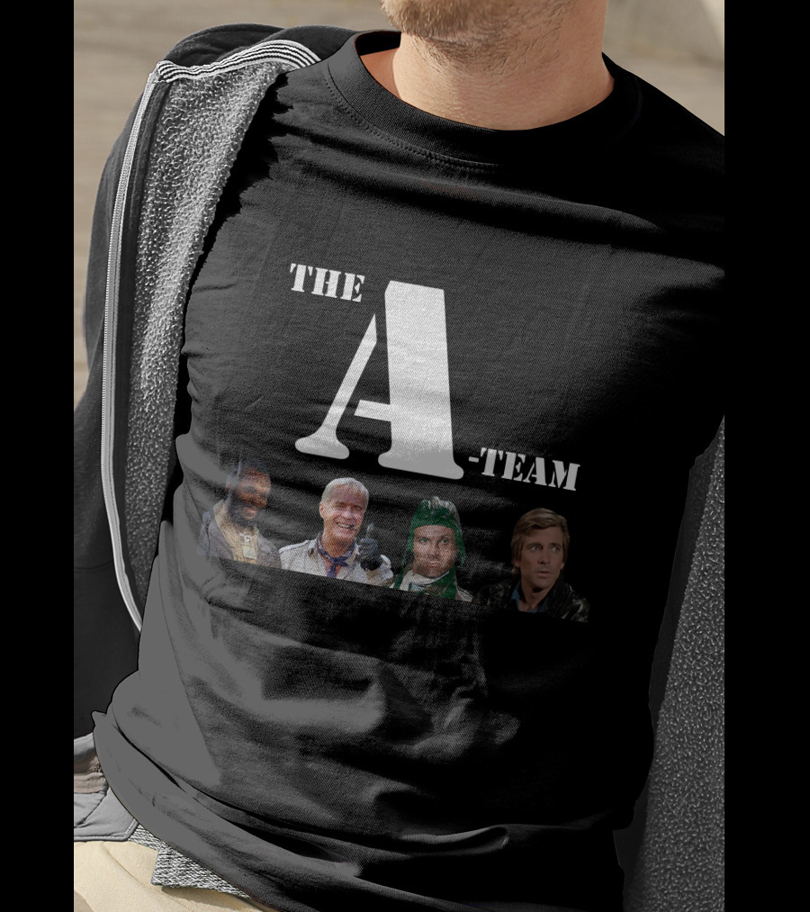 The A-Team TV Characters Iconic Group T-Shirt