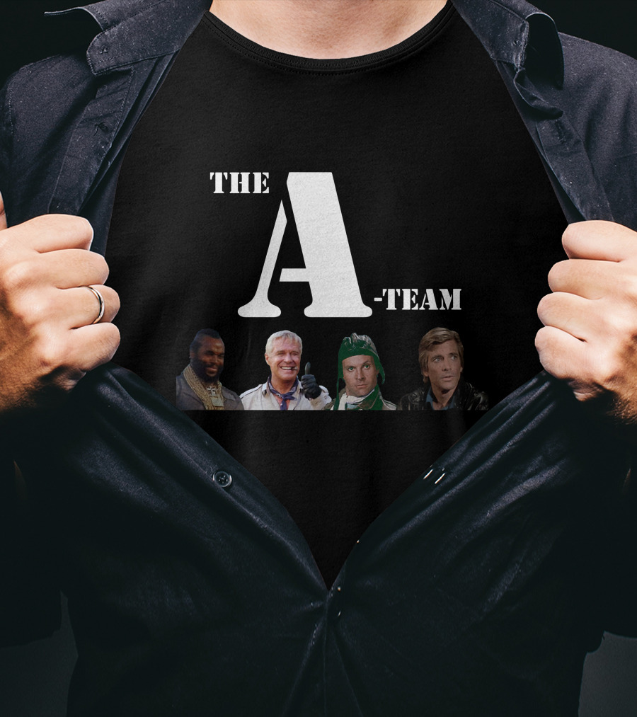 The A-Team TV Characters Iconic Group T-Shirt