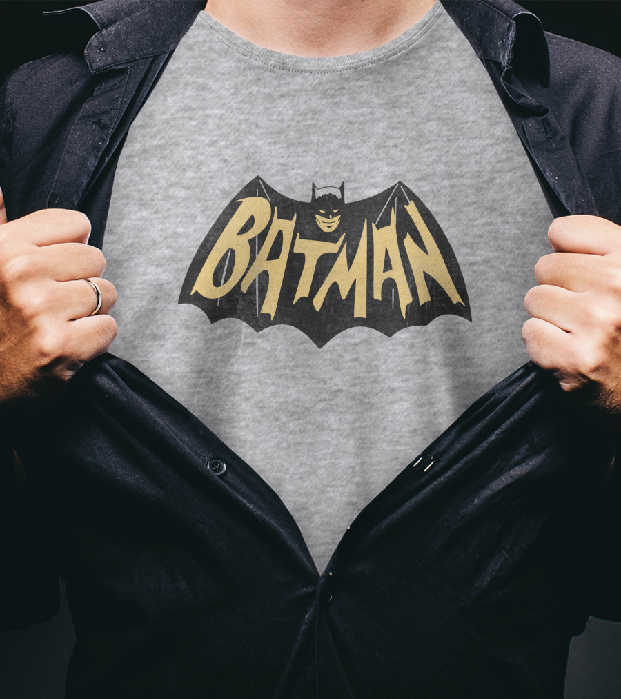 Batman Retro Style Comic T-Shirt