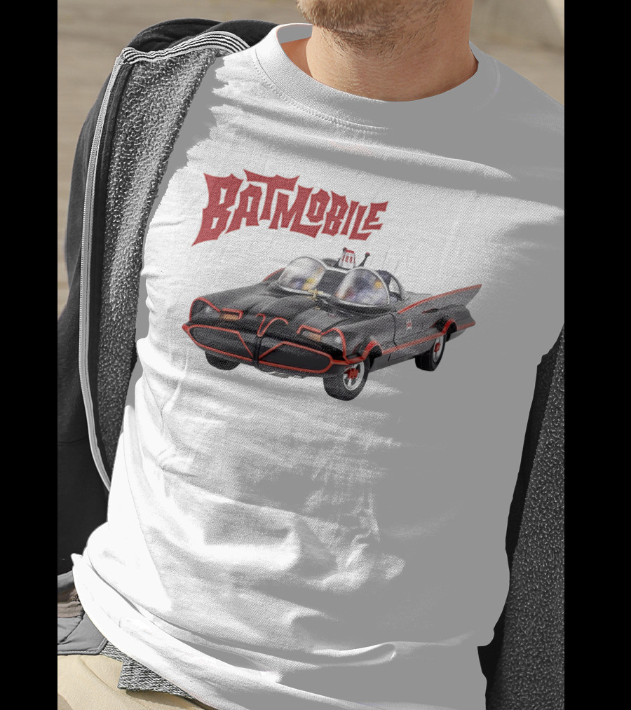 Batmobile Classic 1966 TV Series Car T-Shirt