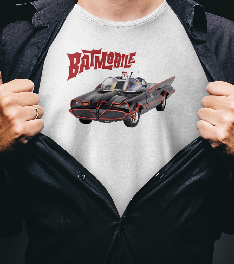Batmobile Classic 1966 TV Series Car T-Shirt