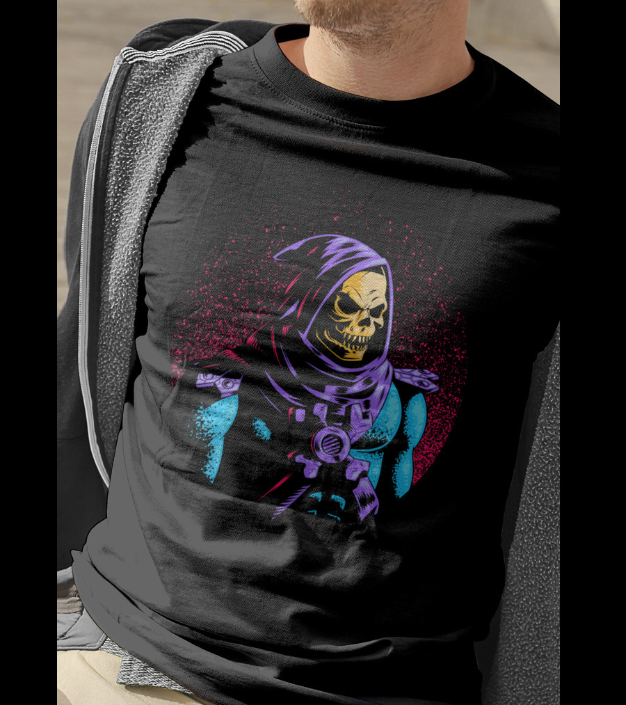 Skeletor Masters Of The Universe Villain Retro T-Shirt