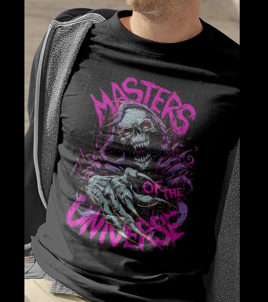 Skeletor Masters Of The Universe Vintage Horror T-Shirt
