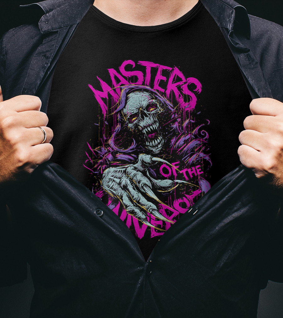 Skeletor Masters Of The Universe Vintage Horror T-Shirt