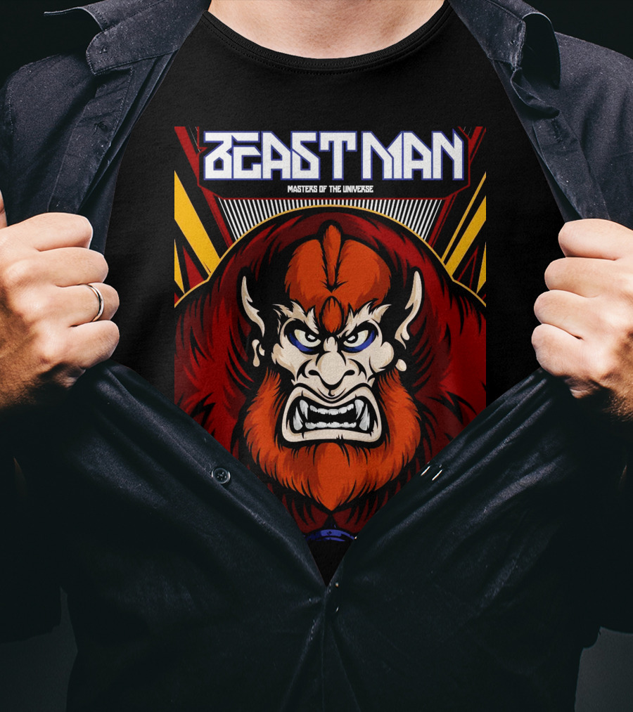 Beast Man Masters Of The Universe T-Shirt