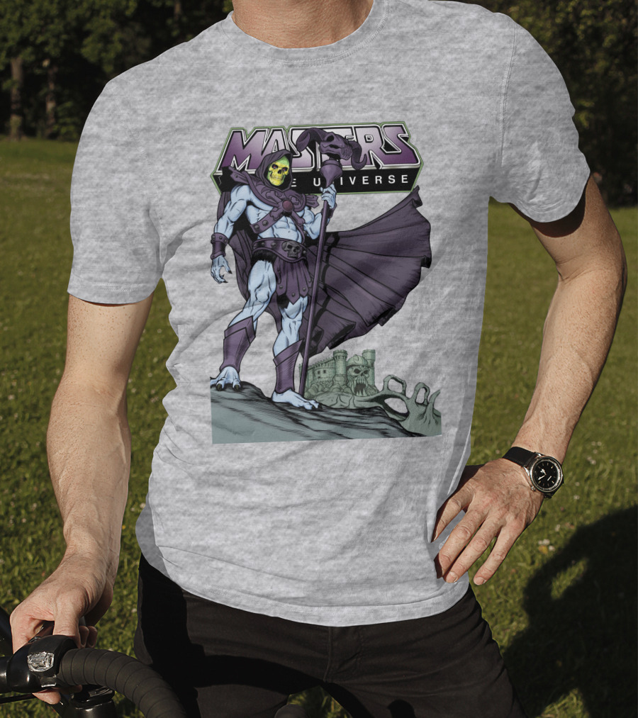Masters Of The Universe Skeletor With Castle Grayskull T-Shirt