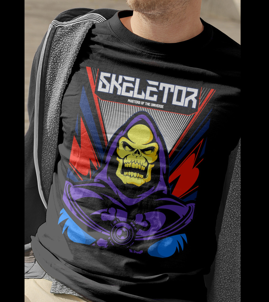 Skeletor Masters Of The Universe Iconic Villain T-Shirt