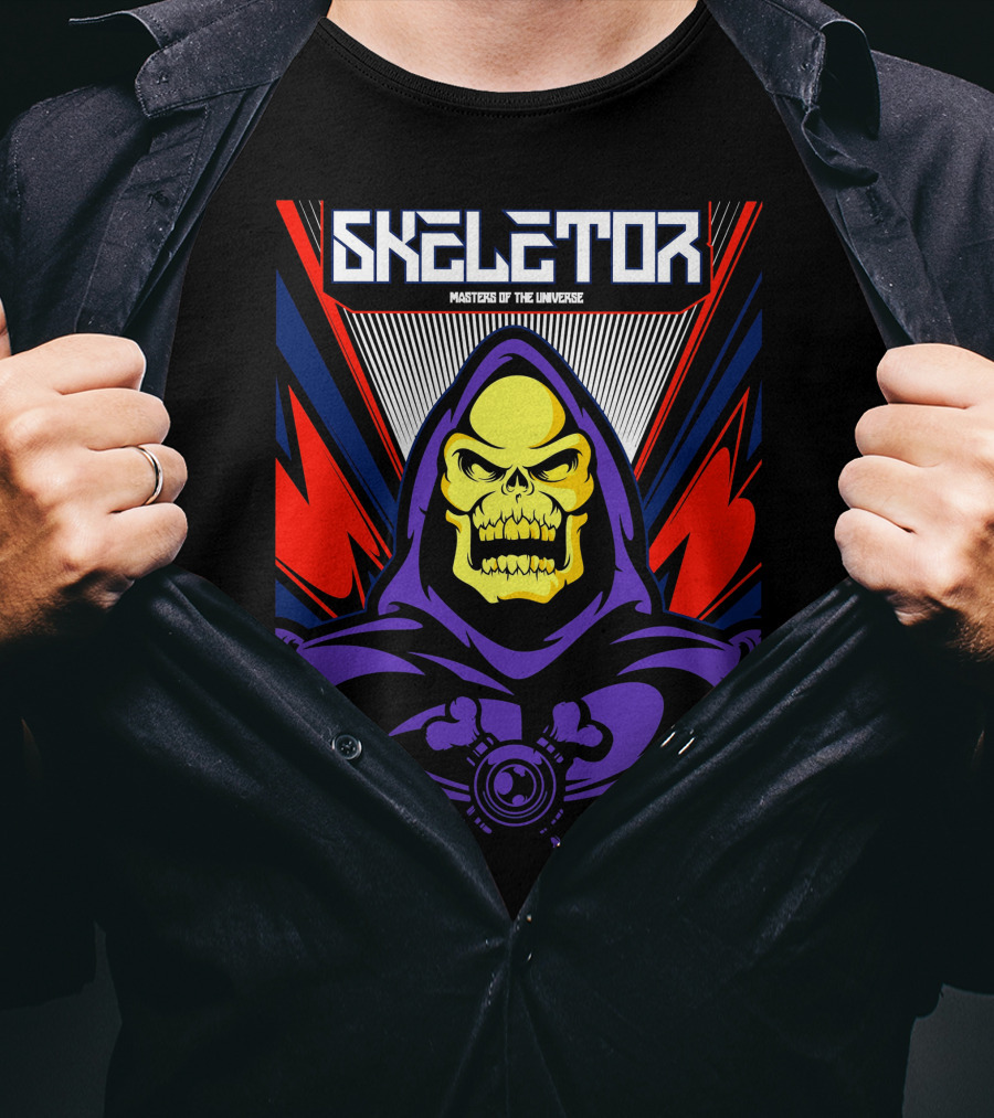 Skeletor Masters Of The Universe Iconic Villain T-Shirt